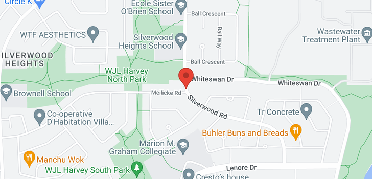map of 330 Silverwood RD